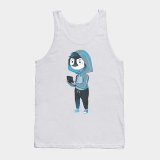 Penguin gamer Tank Top